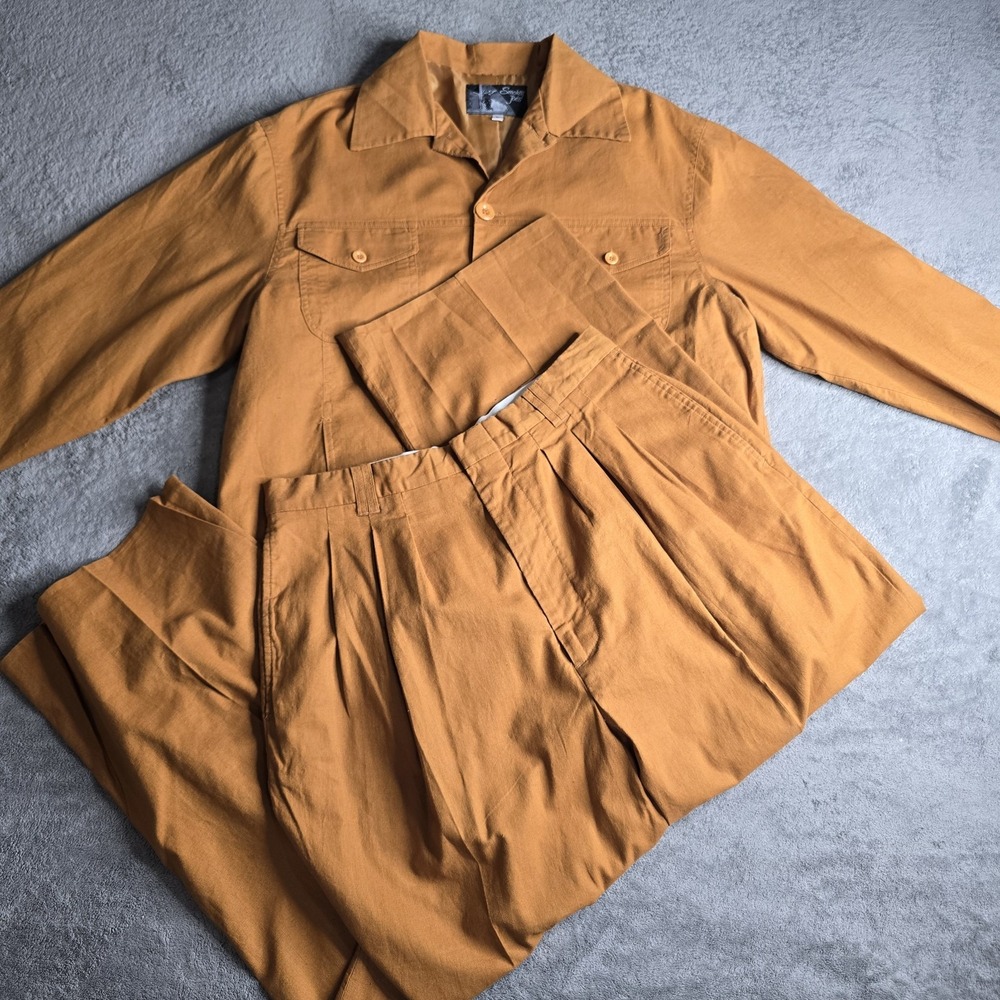 Vintage Smokey Joes Matching Set Mens Large 34x32 (32x27) Y2K Baggy Old Money